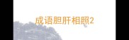 成语胆肝相照