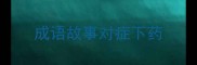 成语故事对症下药