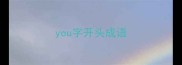 you字开头成语