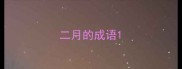 二月的成语
