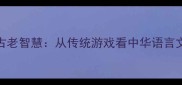 成语接龙中的古老智慧从传统游戏看中华语言文化的传承密码