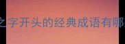 成语接龙大挑战用之字开头的经典成语有哪些附趣味记忆技巧