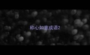 称心如意成语