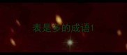 表是多的成语