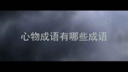 心物成语有哪些成语