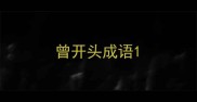 曾开头成语