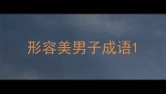 形容美男子成语