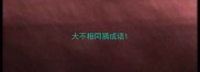 大不相同猜成语