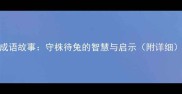 成语故事守株待兔的智慧与启示附详细