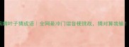 眼睛叶子猜成语全网最冷门谐音梗挑战猜对算我输