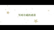 写哈尔威的成语