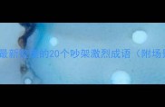 吵架必看最新整理的20个吵架激烈成语附场景应用指南