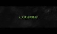 心大成语有哪些