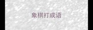 象棋打成语