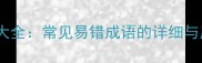 四字成语大全常见易错成语的详细与用法指南
