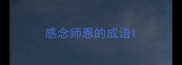 感念师恩的成语