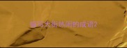 描写大街热闹的成语