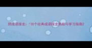 阴成语接龙100个经典成语接龙挑战与学习指南