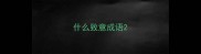 什么致意成语