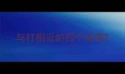 与打相近的四个成语