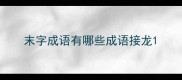 末字成语有哪些成语接龙