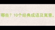 年出头的成语有哪些10个经典成语及寓意助你新年顺遂