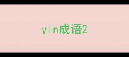 yin成语
