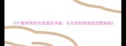 10个最常用的东成语及详细从方位到意境的完整指南