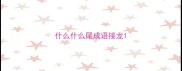 什么什么尾成语接龙
