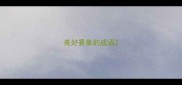 美好景象的成语