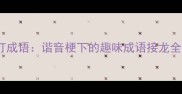 被脸打成语谐音梗下的趣味成语接龙全攻略