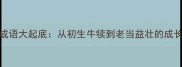 少年成语大起底从初生牛犊到老当益壮的成长密码