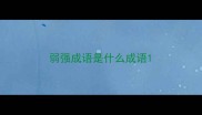 弱强成语是什么成语