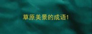 草原美景的成语
