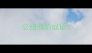 公组成的成语