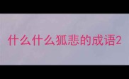 什么什么狐悲的成语