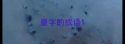 量字的成语