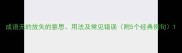 成语无的放矢的意思用法及常见错误附5个经典例句