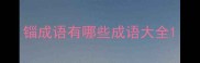 锱成语有哪些成语大全