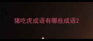 猪吃虎成语有哪些成语