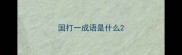 国打一成语是什么