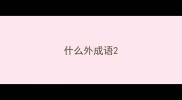 什么外成语