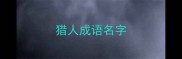 猎人成语名字