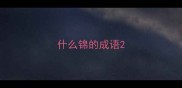 什么锦的成语