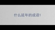 什么延年的成语