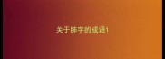 关于肺字的成语