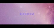 渐开头的成语